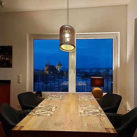 At The - Penthouse Ueber Den Daechern Der Stadt Apartment Erfurt