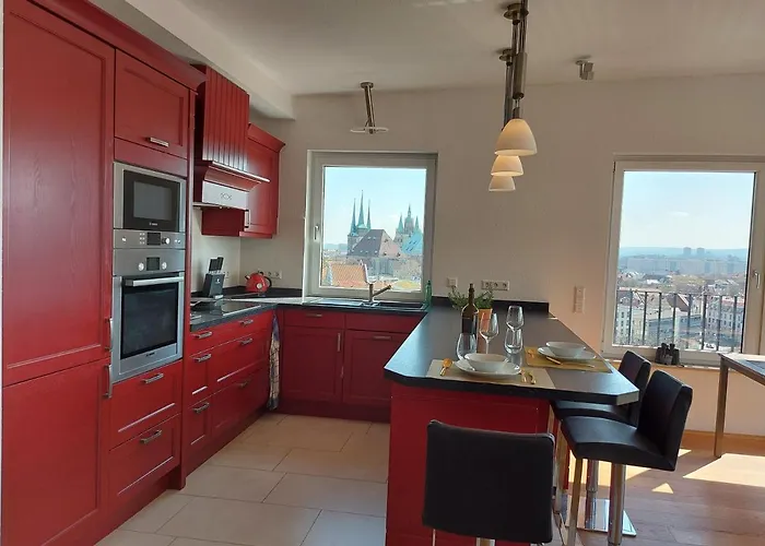 Apartman At The - Penthouse Ueber Den Daechern Der Stadt